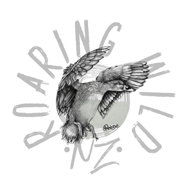 Mallard Hen Flying original print