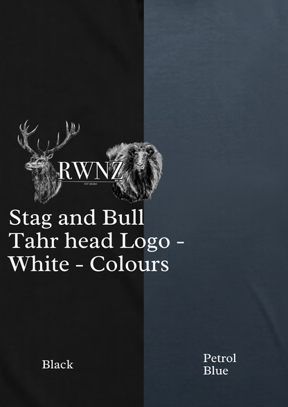 Red Stag and Bull Tahr Head Long Sleeve
