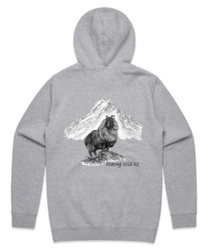 Bull Tahr with Mt Cook Hoodie