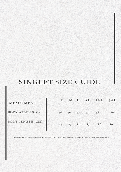 Above Rainbow Trout Singlet