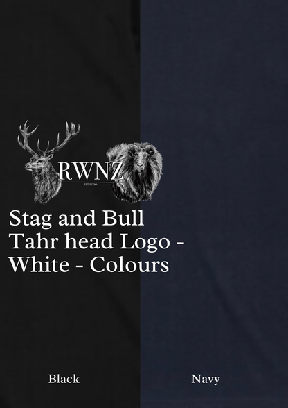 Red Stag and Bull Tahr Head Singlet