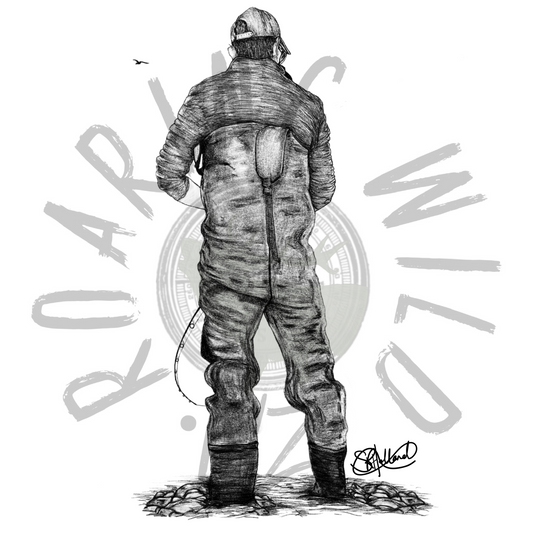 Fisherman original print